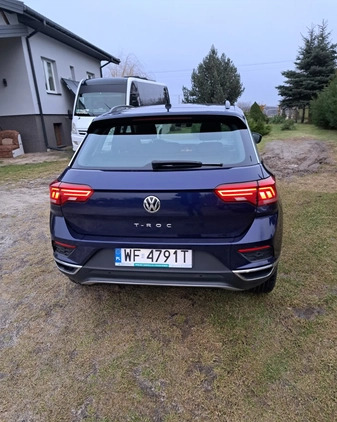 Volkswagen T-Roc cena 89000 przebieg: 60000, rok produkcji 2019 z Wąbrzeźno małe 92
